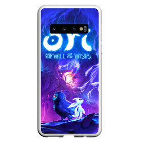 Чехол для Samsung Galaxy S10 с принтом Ori - And The Will Of The Wisp в Тюмени, Силикон | Область печати: задняя сторона чехла, без боковых панелей | Тематика изображения на принте: game | indie | ori | игра | инди | квест | платформер