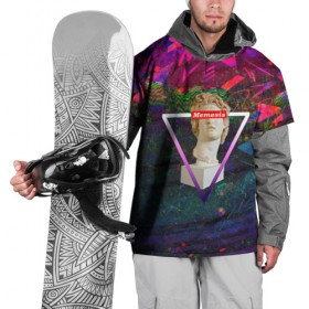 Накидка на куртку 3D с принтом Memesis в Тюмени, 100% полиэстер |  | Тематика изображения на принте: memesis | retrowave | vaporwave | webpunk | вебпанк | вэйпорвэйв | мемесис | ретровэйв