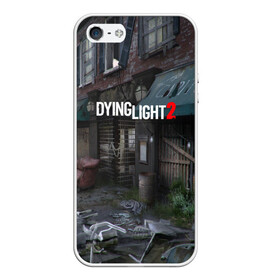 Чехол для iPhone 5/5S матовый с принтом DyingLight2 в Тюмени, Силикон | Область печати: задняя сторона чехла, без боковых панелей | baggie | dying light | game | good night good luck | survival horror | techland | the following | zombie | багги | зараженные | зомби | игры