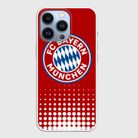 Чехол для iPhone 13 Pro с принтом Бавария в Тюмени,  |  | bayern | fc bayern munchen | fcb | бавария | бундеслига | германия | мюнхенская бавария | форма | футбол | футболист | футбольная | футбольный клуб | футбольный клуб бавария мюнхен