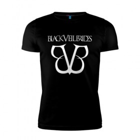 Мужская футболка премиум с принтом Black Veil Brides в Тюмени, 92% хлопок, 8% лайкра | приталенный силуэт, круглый вырез ворота, длина до линии бедра, короткий рукав | black veil brides | heavy matal | metal | post hardcore | группы | метал | музыка | рок | хэви метал | эмо
