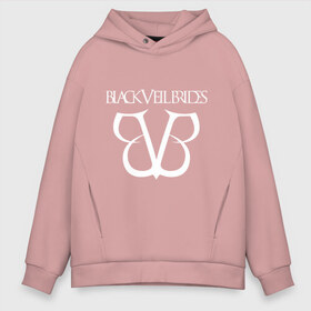 Мужское худи Oversize хлопок с принтом Black Veil Brides в Тюмени, френч-терри — 70% хлопок, 30% полиэстер. Мягкий теплый начес внутри —100% хлопок | боковые карманы, эластичные манжеты и нижняя кромка, капюшон на магнитной кнопке | black veil brides | heavy matal | metal | post hardcore | группы | метал | музыка | рок | хэви метал | эмо