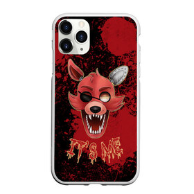 Чехол для iPhone 11 Pro матовый с принтом Foxy в Тюмени, Силикон |  | five nights at freddys | foxy | аниматроники | игра | компьютерная игра | робот | фокси | фредди | чика