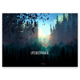 Поздравительная открытка с принтом Life is Strange в Тюмени, 100% бумага | плотность бумаги 280 г/м2, матовая, на обратной стороне линовка и место для марки
 | Тематика изображения на принте: caulfield | chloe price | game | kate marsh | life | life is strange | life is strange: before the storm | max | strange | две луны | игры | кейт марш | колфилд | макс | подростки | студенты