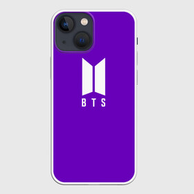 Чехол для iPhone 13 mini с принтом BTS PURPLE в Тюмени,  |  | bangtan boys | bt21 | bts | bts army | bts stickers | j hope | jimin | jin | jungkook | k pop | purple | rap monster | rapmon | suga | v | бтс | корея | пурпурный | стикеры bts | фиолетовый