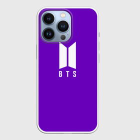 Чехол для iPhone 13 Pro с принтом BTS PURPLE в Тюмени,  |  | bangtan boys | bt21 | bts | bts army | bts stickers | j hope | jimin | jin | jungkook | k pop | purple | rap monster | rapmon | suga | v | бтс | корея | пурпурный | стикеры bts | фиолетовый