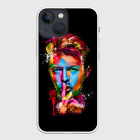 Чехол для iPhone 13 mini с принтом Дэвид Боуи в Тюмени,  |  | bowie | david bowie | david robert jones | ziggy stardust | боуи | дэвид боуи | музыка | рок