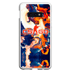 Чехол для Samsung S10E с принтом CS Hyper Beast в Тюмени, Силикон | Область печати: задняя сторона чехла, без боковых панелей | 2019 | computer game | counter strike | cs | cs go | csgo | dota | dota2 | game | howl | hyperbeast | warning | автомат | вой | го | игрок | компьютерная игра | контр страйк | контра | кс | оружие | турнир