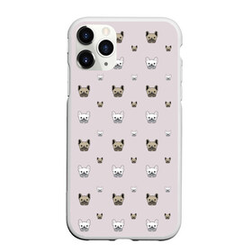 Чехол для iPhone 11 Pro матовый с принтом Бульки в Тюмени, Силикон |  | Тематика изображения на принте: английский | бульдог | пес | собака | французский