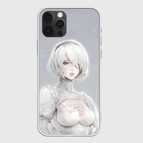 Чехол для iPhone 12 Pro Max с принтом YoRHa в Тюмени, Силикон |  | 2b | 9s | automata | game | nier | yorha | игра | ниа | нир | отомата