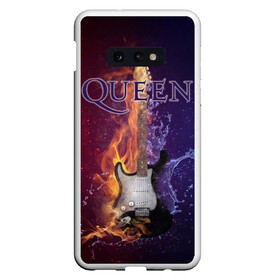 Чехол для Samsung S10E с принтом Queen в Тюмени, Силикон | Область печати: задняя сторона чехла, без боковых панелей | queen | брайан мэи | британская | группа | джон дикон | королева | роджер тейлор | рок | фредди меркьюри