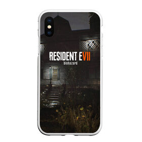 Чехол для iPhone XS Max матовый с принтом RESIDENT EVIL 7 в Тюмени, Силикон | Область печати: задняя сторона чехла, без боковых панелей | biohazard | biohazard 7 | crocodile | fang | game | hand | monster | new umbrella | resident evil | resident evil 7 | umbrella | umbrella corp | umbrella corporation | zombie