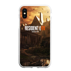 Чехол для iPhone XS Max матовый с принтом RESIDENT EVIL 7 в Тюмени, Силикон | Область печати: задняя сторона чехла, без боковых панелей | biohazard | biohazard 7 | crocodile | fang | game | hand | monster | new umbrella | resident evil | resident evil 7 | umbrella | umbrella corp | umbrella corporation | zombie