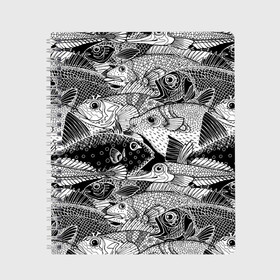 Тетрадь с принтом Рыбы в Тюмени, 100% бумага | 48 листов, плотность листов — 60 г/м2, плотность картонной обложки — 250 г/м2. Листы скреплены сбоку удобной пружинной спиралью. Уголки страниц и обложки скругленные. Цвет линий — светло-серый
 | beautiful | best | cool | depth | fashio | fish | graphics | pattern | picture | trendy | underwater | water | world | youth | белый | вода | глубина | графика | картинка | красивый | крутой | лучший | мир | мода | модный | молодёжная | подводный | рисуно