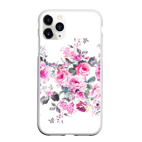 Чехол для iPhone 11 Pro матовый с принтом Розовые розы в Тюмени, Силикон |  | bouquets | color | gray | leave | lowers | ornament | patterns | pink | roses | букеты | графика | искусство | картинка | красивый | крутой | листья | мода | модный | молодёжная | орнамент | рисунок | розовые | розы | рукоделие | серый