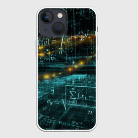 Чехол для iPhone 13 mini с принтом Формулы в пространстве в Тюмени,  |  | mathematica | алгебра | геометрия | математик | математика | наука | технарь | формула