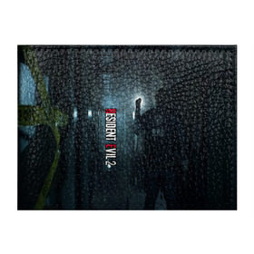 Обложка для студенческого билета с принтом Resident Evil в Тюмени, натуральная кожа | Размер: 11*8 см; Печать на всей внешней стороне | biohazard | biohazard 7 | crocodile | fang | game | hand | monster | new umbrella | resident evil | resident evil 7 | umbrella | umbrella corp | umbrella corporation | zombie