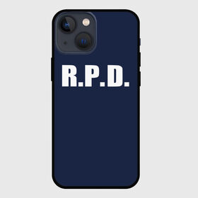 Чехол для iPhone 13 mini с принтом R.P.D. LEON S.KENNEDY в Тюмени,  |  | ada wong | biohazard | game | gamer | leon | logo | mistic | raccoon city | re2 | resident evil 2 | rpd | stars | umbrella | ада вонг | амбрелла | зомби | игра | мистика | ужасы