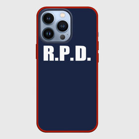 Чехол для iPhone 13 Pro с принтом R.P.D. LEON S.KENNEDY в Тюмени,  |  | ada wong | biohazard | game | gamer | leon | logo | mistic | raccoon city | re2 | resident evil 2 | rpd | stars | umbrella | ада вонг | амбрелла | зомби | игра | мистика | ужасы