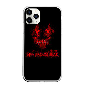 Чехол для iPhone 11 Pro матовый с принтом Mushroomhead в Тюмени, Силикон |  | ac dc | disturbed | linkin park | lp | metal | metallica | mushroomhead | music | pop | rap | rock | slipknot | song | метал | музыка | рок