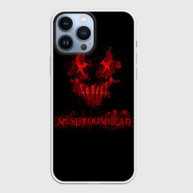 Чехол для iPhone 13 Pro Max с принтом Mushroomhead в Тюмени,  |  | Тематика изображения на принте: ac dc | disturbed | linkin park | lp | metal | metallica | mushroomhead | music | pop | rap | rock | slipknot | song | метал | музыка | рок