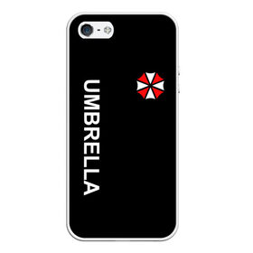 Чехол для iPhone 5/5S матовый с принтом UMBRELLA CORP в Тюмени, Силикон | Область печати: задняя сторона чехла, без боковых панелей | ada wong | biohazard | game | gamer | leon | logo | mistic | raccoon city | re2 | resident evil 2 | rpd | stars | umbrella | ада вонг | амбрелла | зомби | игра | мистика | ужасы