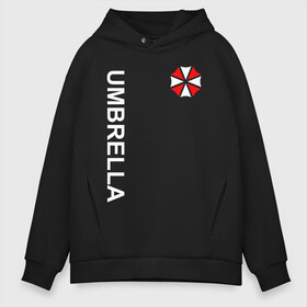 Мужское худи Oversize хлопок с принтом UMBRELLA CORP в Тюмени, френч-терри — 70% хлопок, 30% полиэстер. Мягкий теплый начес внутри —100% хлопок | боковые карманы, эластичные манжеты и нижняя кромка, капюшон на магнитной кнопке | ada wong | biohazard | game | gamer | leon | logo | mistic | raccoon city | re2 | resident evil 2 | rpd | stars | umbrella | ада вонг | амбрелла | зомби | игра | мистика | ужасы