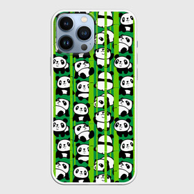 Чехол для iPhone 13 Pro Max с принтом Медведи панда в Тюмени,  |  | animals | bamboo | bears | branches | funny | panda | trees | аниме | бамбук | весёлые | ветки | графика | деревья | животные | зелёный | искусство | картинка | красивый | крутой | малыши | медведи | мода | модный | молодёжная