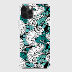 Чехол для iPhone 12 Pro Max с принтом Хамелеоны в Тюмени, Силикон |  | branches | chameleons | fash | greens | lizards | nature | trees | youth | ветки | графика | деревья | зелень | искусство | картинка | крутой | лучший | мода | модный | молодёжная | природа | рисунок | стиль | творчество | фон