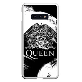 Чехол для Samsung S10E с принтом Queen в Тюмени, Силикон | Область печати: задняя сторона чехла, без боковых панелей | queen | брайан мэи | британская | группа | джон дикон | королева | роджер тейлор | рок | фредди меркьюри