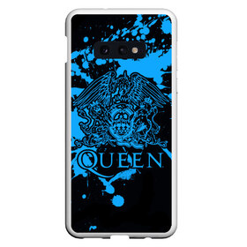 Чехол для Samsung S10E с принтом Queen в Тюмени, Силикон | Область печати: задняя сторона чехла, без боковых панелей | queen | брайан мэи | британская | группа | джон дикон | королева | роджер тейлор | рок | фредди меркьюри