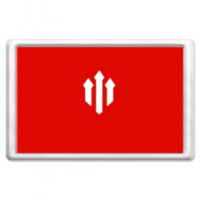 Магнит 45*70 с принтом Man Utd Red Devils в Тюмени, Пластик | Размер: 78*52 мм; Размер печати: 70*45 | 