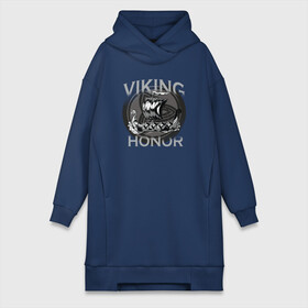 Платье-худи хлопок с принтом Викинг в Тюмени,  |  | viking | викинг | викинги | дракар | драккар | честь
