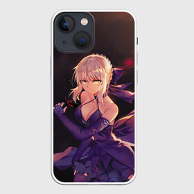 Чехол для iPhone 13 mini с принтом Лунный свет в потерянной комнате в Тюмени,  |  | anime | fate grand order | manga | saber | аниме | арчер | ассасин | великий приказ | лансер | лунный свет в потерянной комнате | манга | первая миссия | судьба великая кампания | сэйбер