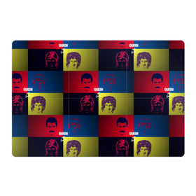 Магнитный плакат 3Х2 с принтом Queen в Тюмени, Полимерный материал с магнитным слоем | 6 деталей размером 9*9 см | queen | брайан мэи | британская | группа | джон дикон | королева | роджер тейлор | рок | фредди меркьюри