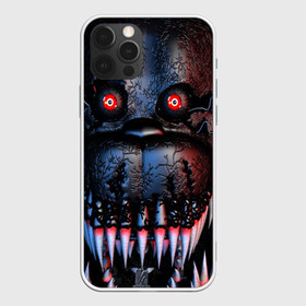 Чехол для iPhone 12 Pro Max с принтом Five Nights at Freddys в Тюмени, Силикон |  | Тематика изображения на принте: five nights at freddy s | game | horror | игры | механические куклы | ночь | охранник | пять ночей у фредди | светящиеся глаза | ужас