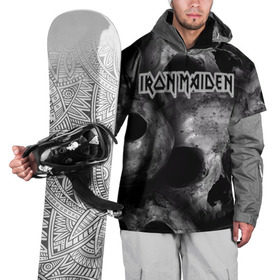 Накидка на куртку 3D с принтом Iron Maiden в Тюмени, 100% полиэстер |  | бас | британия | брюс дикинсон | гитара | группа | дева | железная | метал | нико макбрэйн | рок | стив харрис | хеви | яник герс