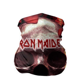Бандана-труба 3D с принтом Iron Maiden в Тюмени, 100% полиэстер, ткань с особыми свойствами — Activecool | плотность 150‒180 г/м2; хорошо тянется, но сохраняет форму | бас | британия | брюс дикинсон | гитара | группа | дева | железная | метал | нико макбрэйн | рок | стив харрис | хеви | яник герс