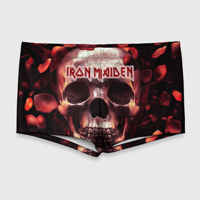 Мужские купальные плавки 3D с принтом Iron Maiden в Тюмени, Полиэстер 85%, Спандекс 15% |  | бас | британия | брюс дикинсон | гитара | группа | дева | железная | метал | нико макбрэйн | рок | стив харрис | хеви | яник герс