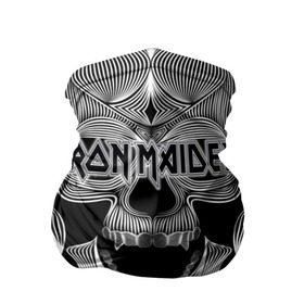 Бандана-труба 3D с принтом Iron Maiden в Тюмени, 100% полиэстер, ткань с особыми свойствами — Activecool | плотность 150‒180 г/м2; хорошо тянется, но сохраняет форму | бас | британия | брюс дикинсон | гитара | группа | дева | железная | метал | нико макбрэйн | рок | стив харрис | хеви | яник герс