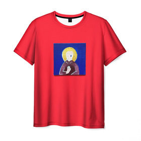 Мужская футболка 3D с принтом Монеточка - раскраски в Тюмени, 100% полиэфир | прямой крой, круглый вырез горловины, длина до линии бедер | альбом | лиза | монеточка | музыка | нет монет | раскраски | ушла к реалисту | юность
