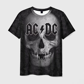 Мужская футболка 3D с принтом AC/DC в Тюмени, 100% полиэфир | прямой крой, круглый вырез горловины, длина до линии бедер | австралийская | ангус янг | блюз | группа | малькольм янг | рок | рок н ролл | стиви янг | хард
