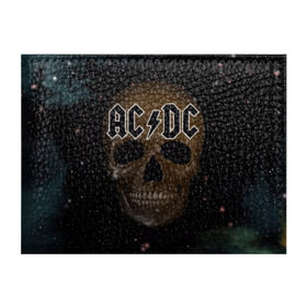 Обложка для студенческого билета с принтом AC/DC в Тюмени, натуральная кожа | Размер: 11*8 см; Печать на всей внешней стороне | австралийская | ангус янг | блюз | группа | малькольм янг | рок | рок н ролл | стиви янг | хард