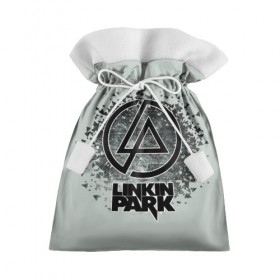Подарочный 3D мешок с принтом Linkin Park в Тюмени, 100% полиэстер | Размер: 29*39 см | американская | группа | линкин | майк шинода | метал | музыка | ню | парк | поп | рок | рэп | феникс фаррелл | честер беннингтон | электроник