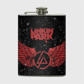 Фляга с принтом Linkin Park в Тюмени, металлический корпус | емкость 0,22 л, размер 125 х 94 мм. Виниловая наклейка запечатывается полностью | американская | группа | линкин | майк шинода | метал | музыка | ню | парк | поп | рок | рэп | феникс фаррелл | честер беннингтон | электроник