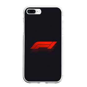 Чехол для iPhone 7Plus/8 Plus матовый с принтом Formula 1 Logo в Тюмени, Силикон | Область печати: задняя сторона чехла, без боковых панелей | formula | лого | формула