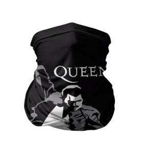 Бандана-труба 3D с принтом Queen в Тюмени, 100% полиэстер, ткань с особыми свойствами — Activecool | плотность 150‒180 г/м2; хорошо тянется, но сохраняет форму | queen | брайан мэи | британская | группа | джон дикон | королева | роджер тейлор | рок | фредди меркьюри