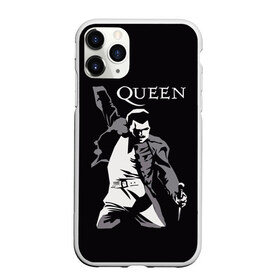 Чехол для iPhone 11 Pro Max матовый с принтом Queen в Тюмени, Силикон |  | queen | брайан мэи | британская | группа | джон дикон | королева | роджер тейлор | рок | фредди меркьюри