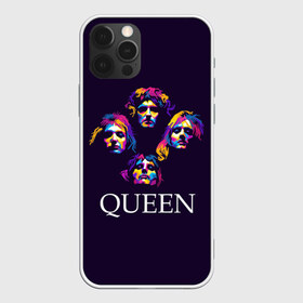 Чехол для iPhone 12 Pro Max с принтом Queen в Тюмени, Силикон |  | Тематика изображения на принте: queen | брайан мэи | британская | группа | джон дикон | королева | роджер тейлор | рок | фредди меркьюри