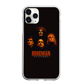 Чехол для iPhone 11 Pro матовый с принтом Queen Bohemian Rhapsody в Тюмени, Силикон |  | queen | брайан мэи | британская | группа | джон дикон | королева | роджер тейлор | рок | фредди меркьюри